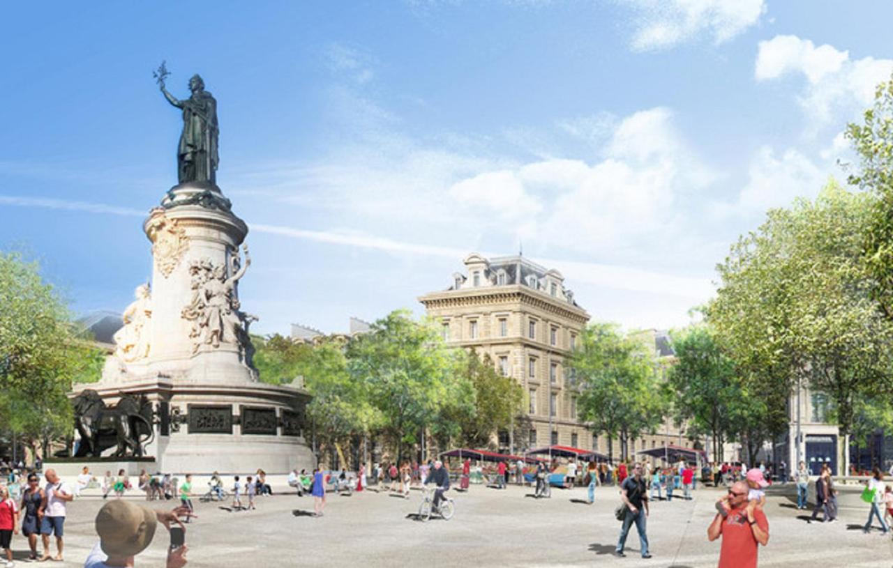 76 - Urban Jardins Du Marais Lejlighed Paris Eksteriør billede